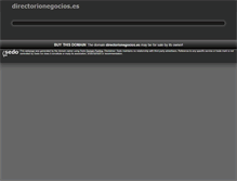 Tablet Screenshot of directorionegocios.es